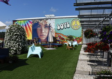 Buiten bij MNP Flowers.